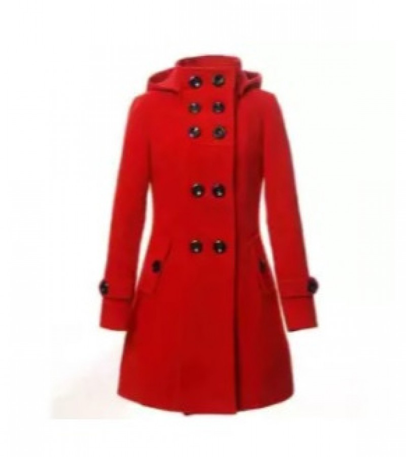 Fleece Winter Coat For Women Red Sale price Buy online in Pakistan fpl.farosh.pk