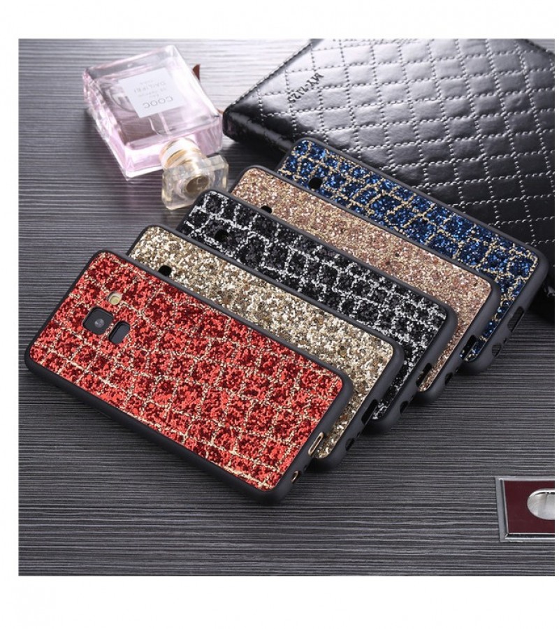 For Huawei mate 10 Lite Case Hard Plaid Flash Drill Scrub  C169