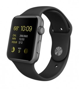 Apple Watch Sport 42mm Space Gray Aluminum Case Black Sport Band SmartWatch Sale price Buy online in Pakistan fpl.farosh.pk